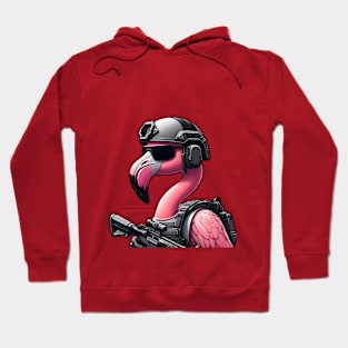 Tactical Flamingo Hoodie